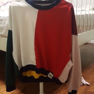 Tommy Hilfiger colour block sweatshirt